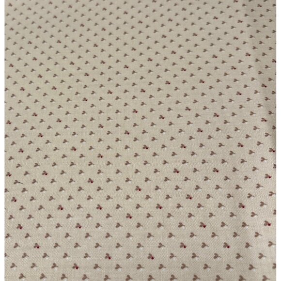 Butter Churn Basics Cream & Red Cotton Fabric 28" x 44" by Kim Diehl for Henry G - Picture 1 of 6